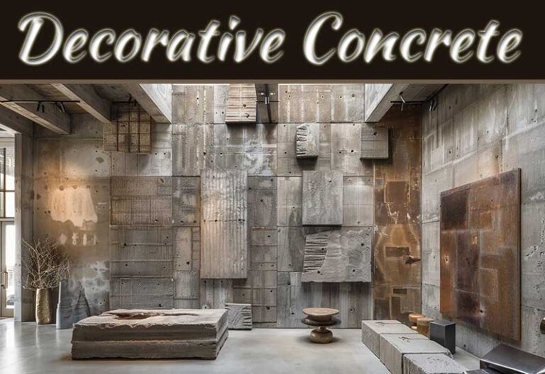 Decorative Concrete Ideas To Elevate Your Commercial Property’s Aesthetic