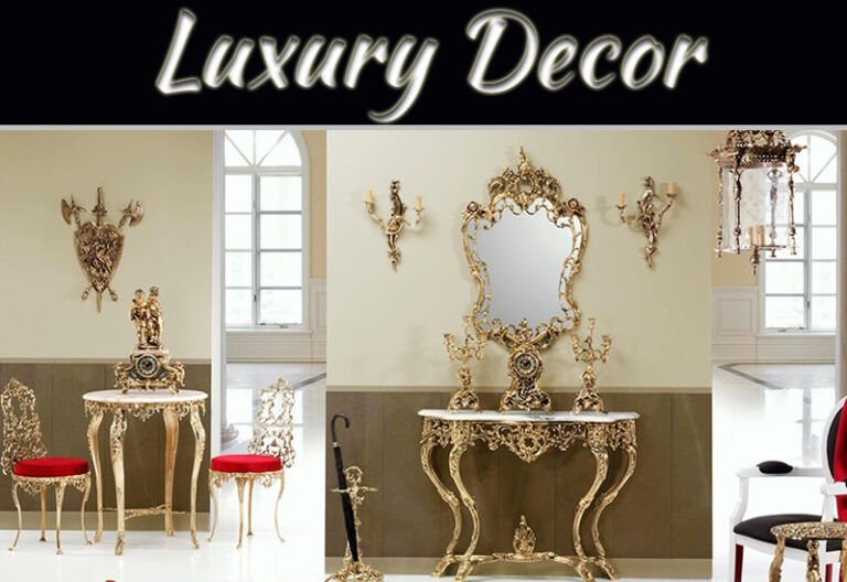 Bronze Luxury Decor Encapsulates The Best Traits Needed To Create Elegant Interior Designs