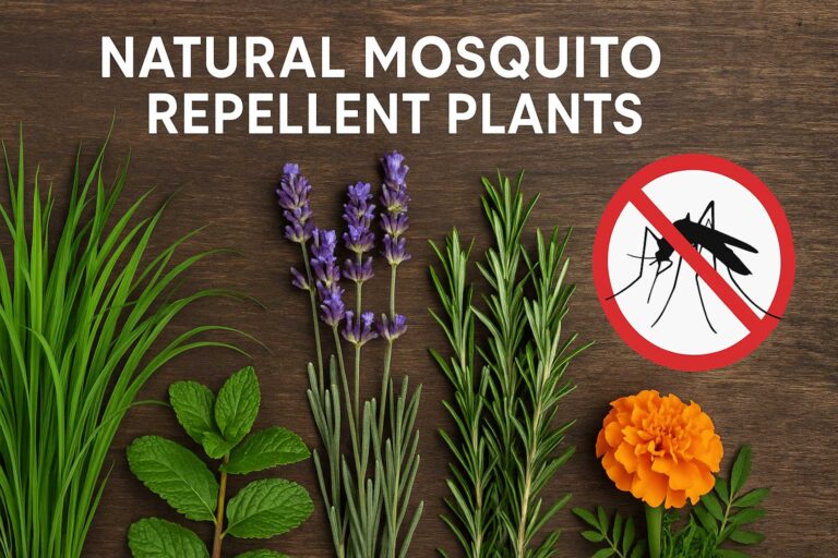 Natural Mosquito Repellent Plants