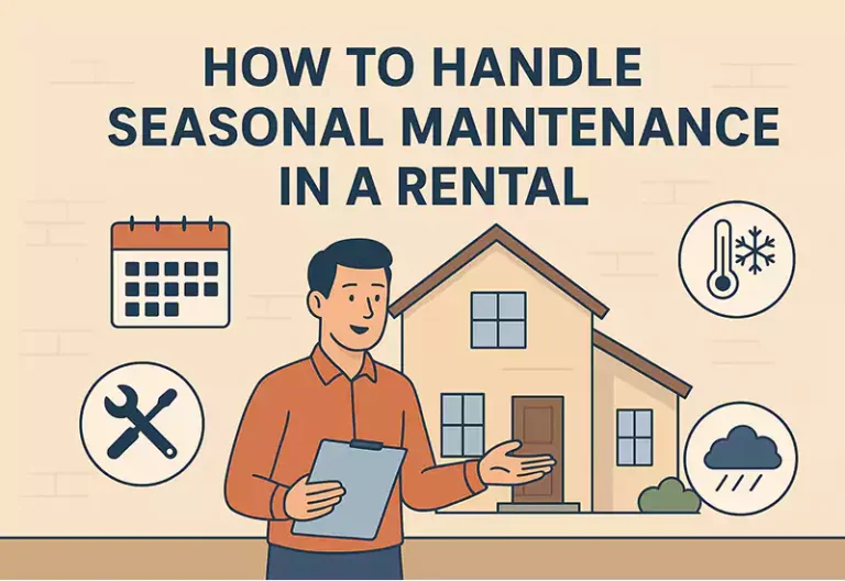 How To Handle Seasonal Maintenance In A Rental